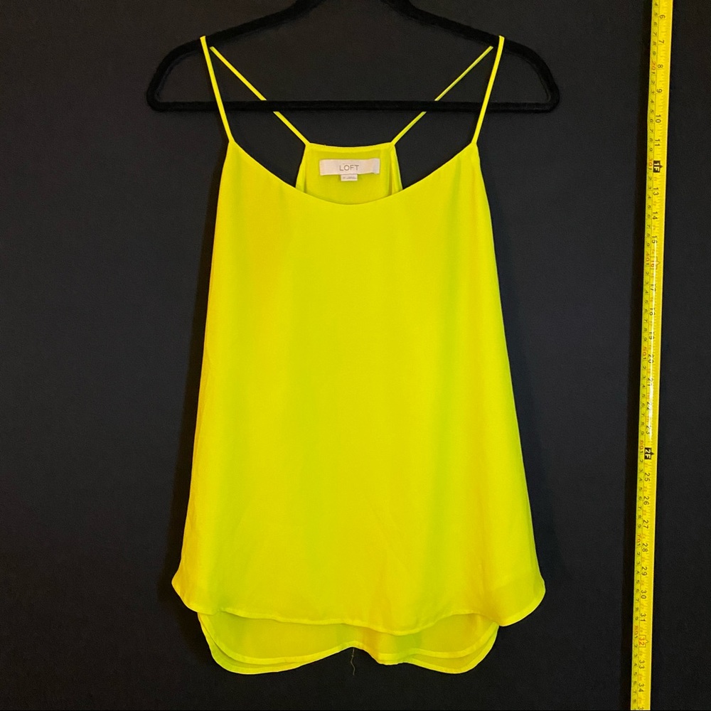 LOFT Highlighter Yellow Top